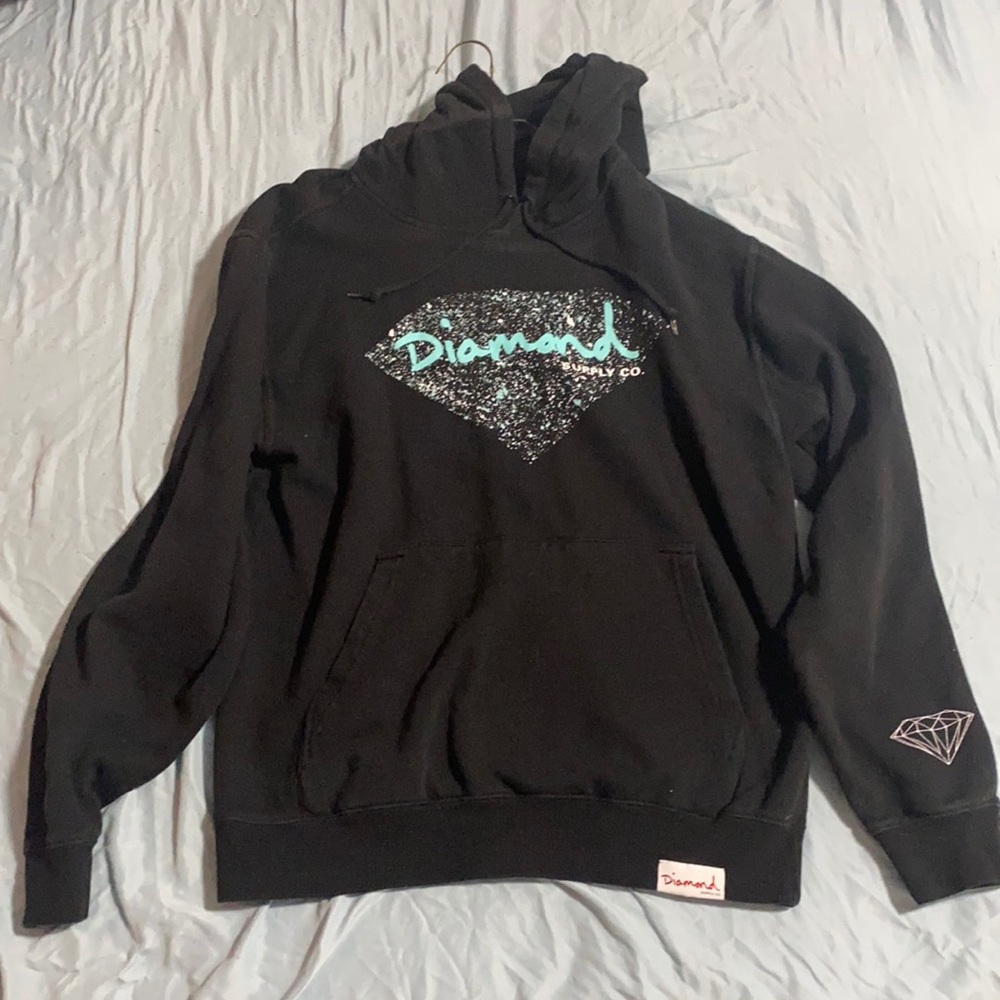 Diamond Hooded Sweatshirt